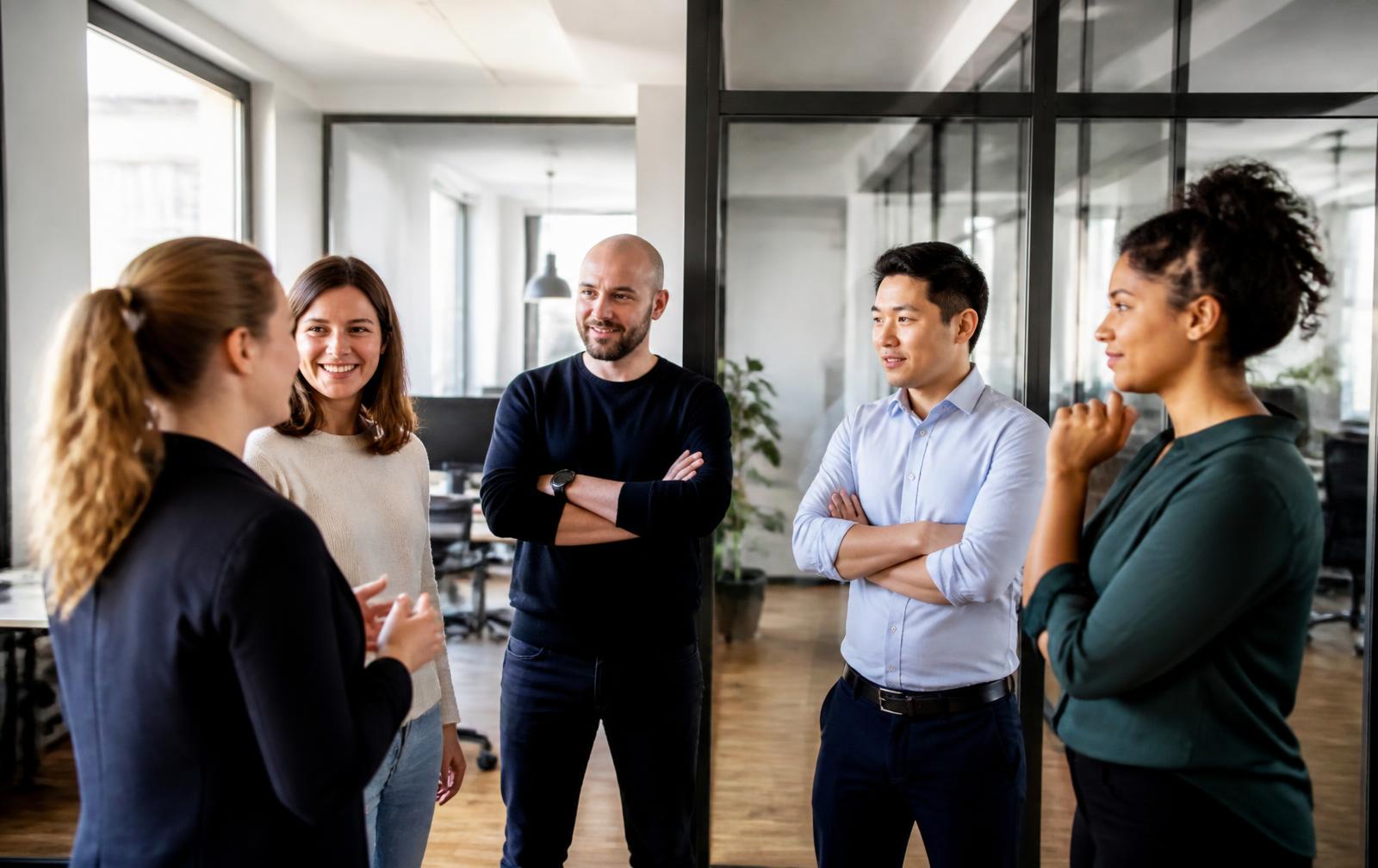 Das Team von FestgeldCheck im Wiener Büro